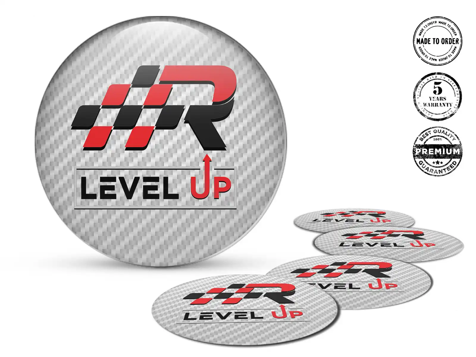 Car Rim Decal Sports Temporal Surge Grid